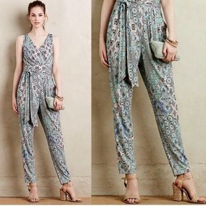 Anthropologie Elevenses Paisley Jumpsuit XXTP